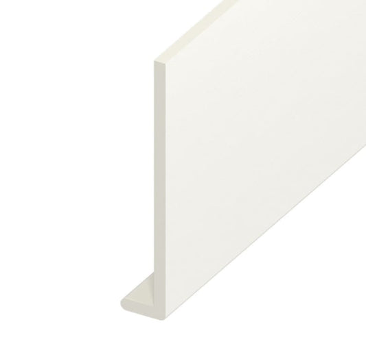 9mm Plain White Ash Capping Board 200mm x 5m – Durable & Stylish Exterior Solution