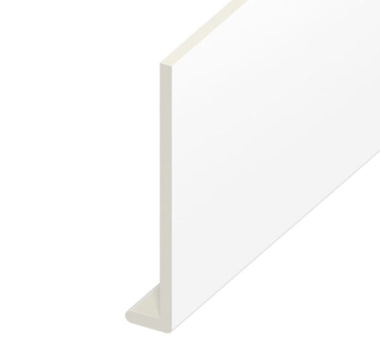 9mm Plain White Capping Board 250mm x 5m – Durable & Sleek Exterior Solution