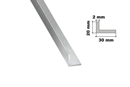 Aluminium Natural Extruded Angle Corner
