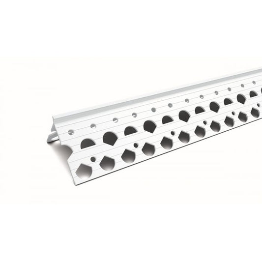 Angle Bead 15x40mm x 2.5m White PVCu
