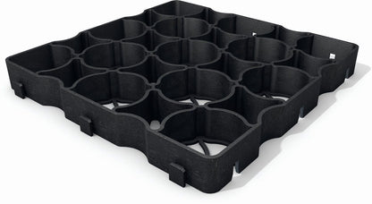 BG Grass/Pave/Gravel Grid 333 x 333 x 40mm - Black