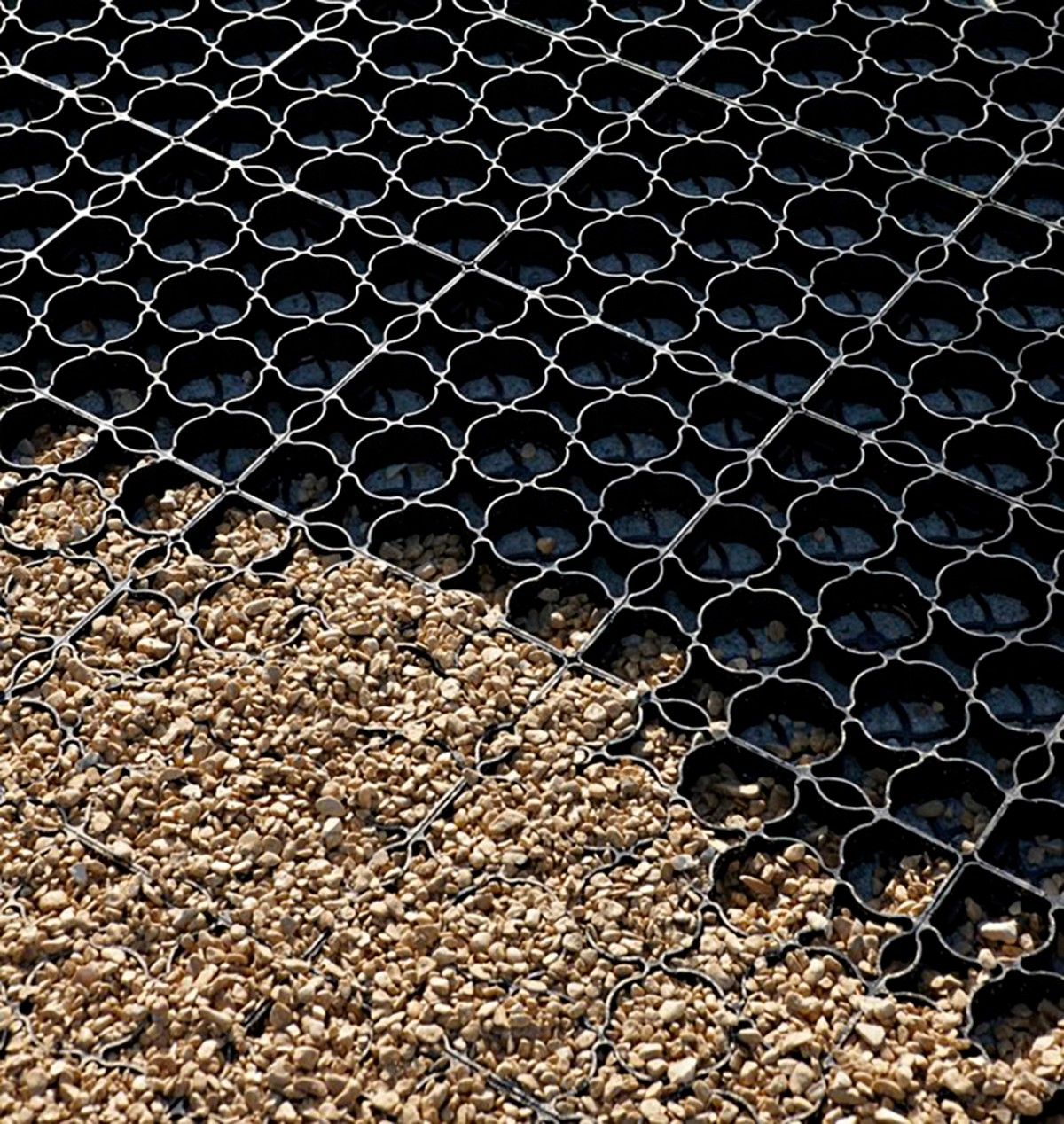 BG Grass/Pave/Gravel Grid 333 x 333 x 40mm - Black