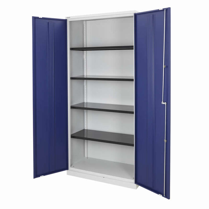 Bisley Office Cupboards - 1970 high with 4 Shelves