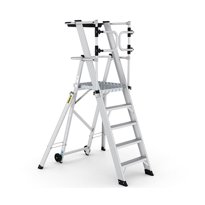 Climb-it Large Platform Folding Steps With Safety Gates