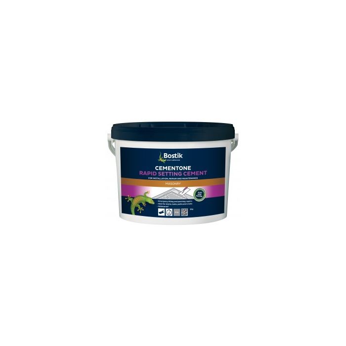 Cementone Rapid Setting Waterproof Cement - 5kg Tub - Grey