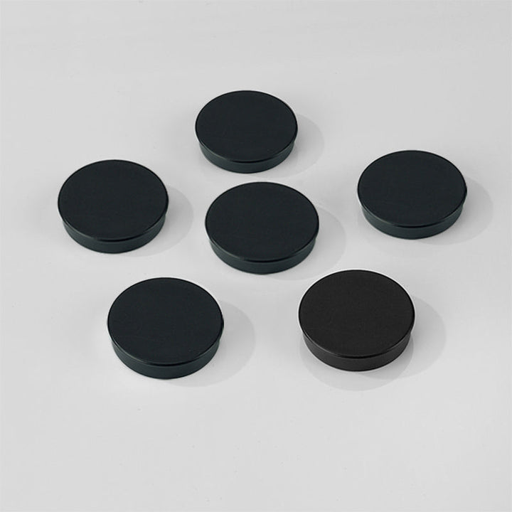 30mm Black Magnets - Pack Of 10