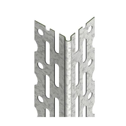 Drywall Angle Bead - 3x23mm x 2.4m - Galvanised