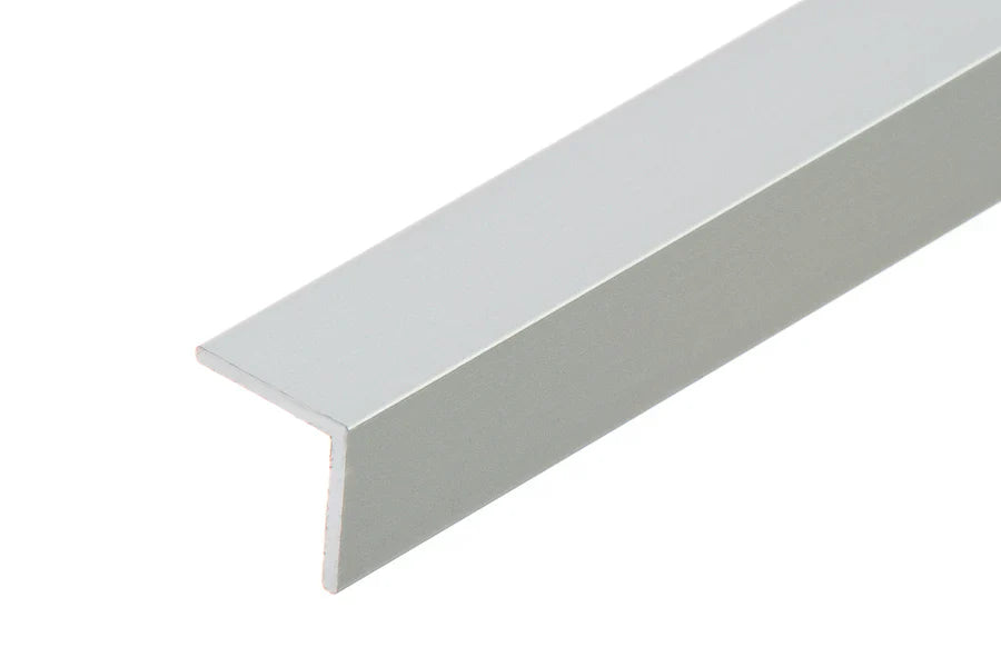 Extruded Angle Corner Anodised Aluminium (Silver & Gold)