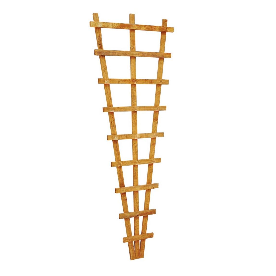 Forest Heavy Duty Fan Trellis 1.83mtr x 660mm - Treated Golden Brown (Pack of 10)