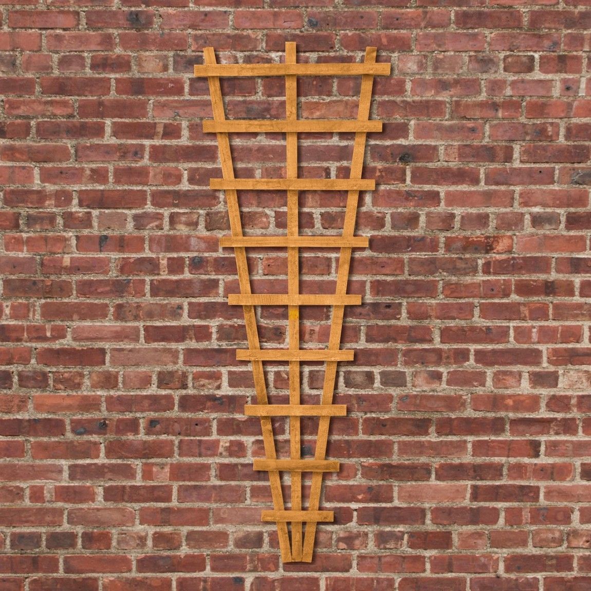 Forest Heavy Duty Fan Trellis 1.83mtr x 660mm - Treated Golden Brown (Pack of 10)