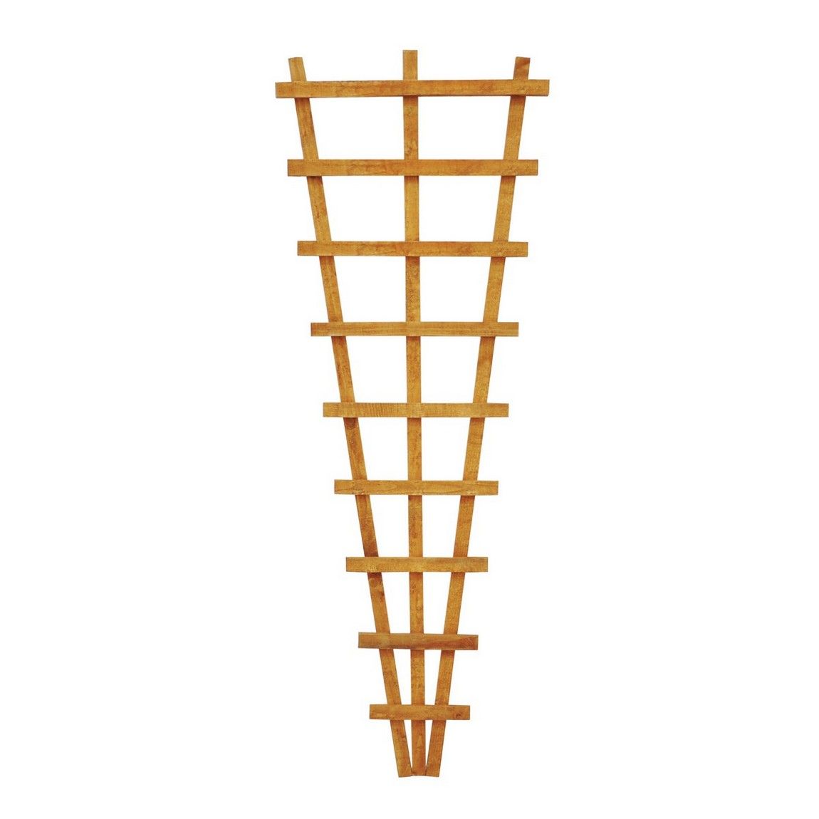 Forest Heavy Duty Fan Trellis 1.83mtr x 660mm - Treated Golden Brown (Pack of 4)