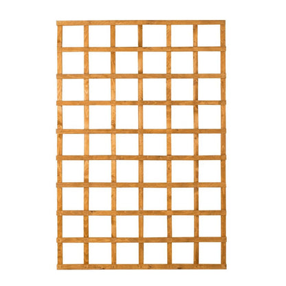 Forest Heavy Duty Trellis 1.83mtr x 1.22mtr - Treated Golden Brown (Pack of 6)