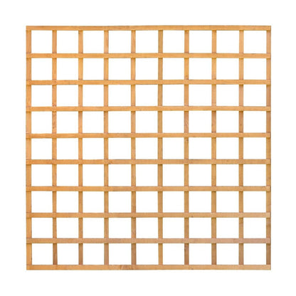 Forest Heavy Duty Trellis 1.83mtr x 1.83mtr - Treated Golden Brown (Pack of 10)