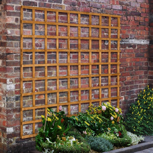 Forest Heavy Duty Trellis 1.83mtr x 1.83mtr - Treated Golden Brown (Pack of 6)