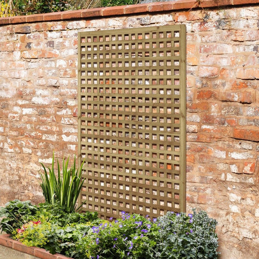 Forest Premium Framed Trellis 1.8m x 1.2m Treated Timber (Pack of 5)