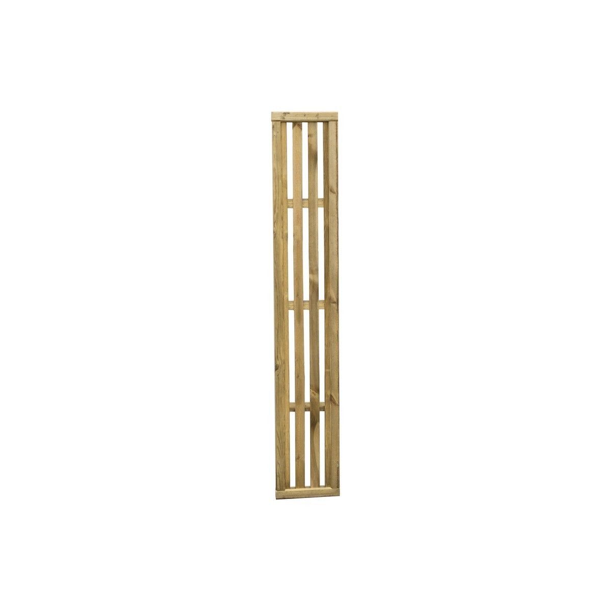 Forest Pressure Treated Vertical Slatted Screen 1.8mtr x 0.3mtr (Pack of 3)
