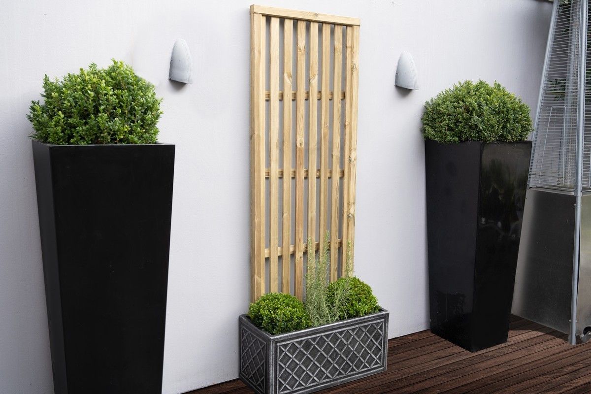 Forest Pressure Treated Vertical Slatted Screen 1.8mtr x 0.6mtr (Pack of 3)