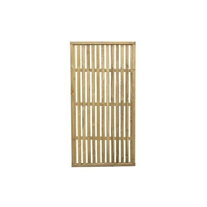 Forest Pressure Treated Vertical Slatted Screen 1.8mtr x 0.9mtr (Pack of 4)