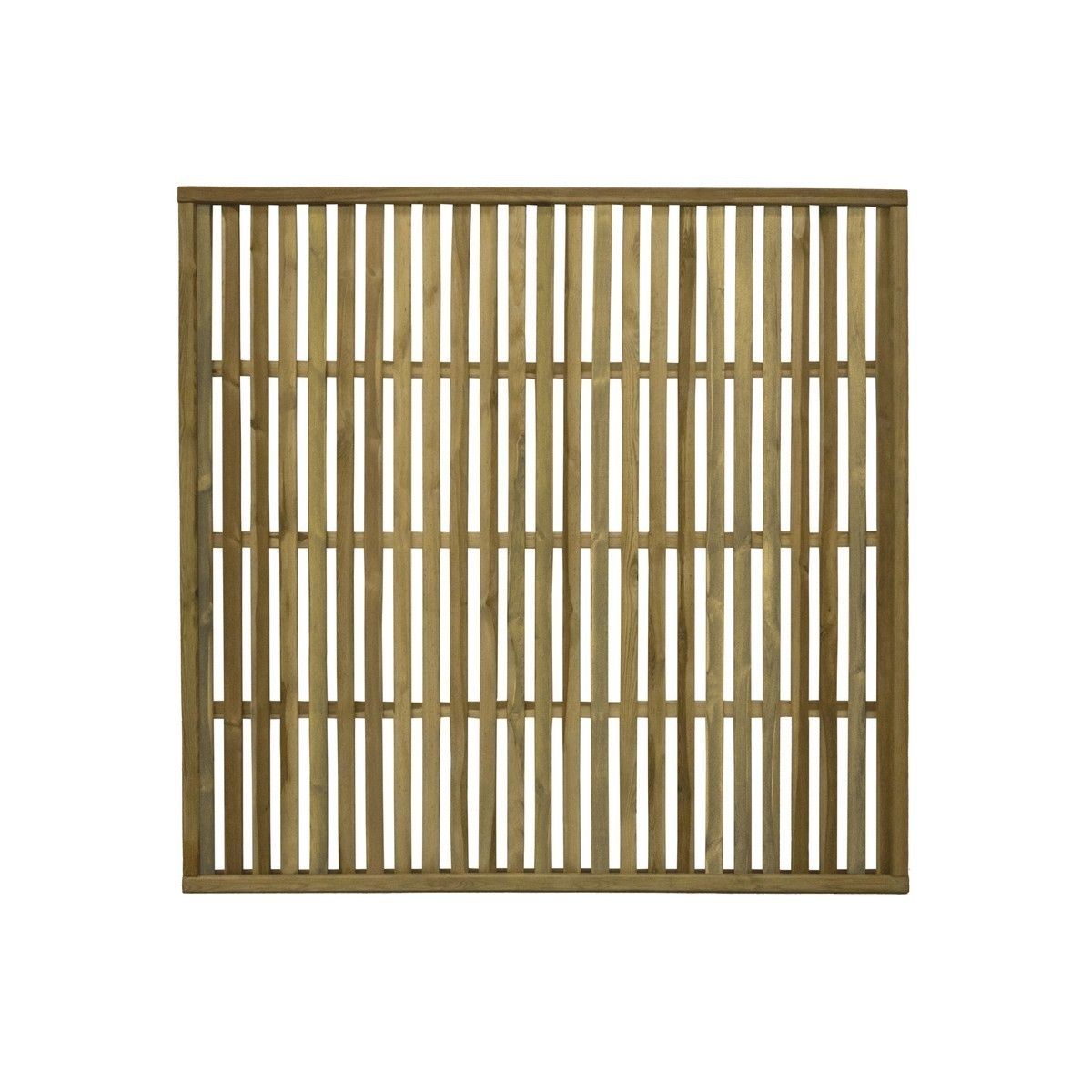 Forest Pressure Treated Vertical Slatted Screen 1.8mtr x 1.8mtr (Pack of 4)