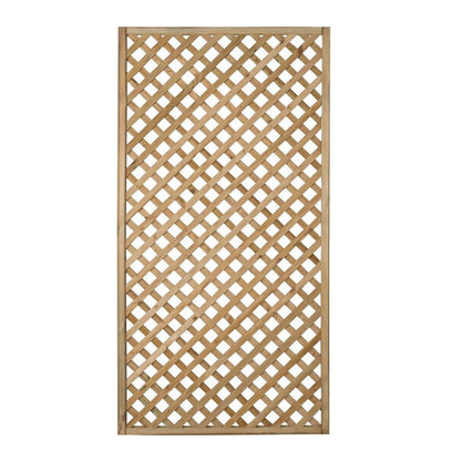 Forest Rosemore Lattice 1.8mtr x 0.9mtr Treated Timber (Pack of 10)