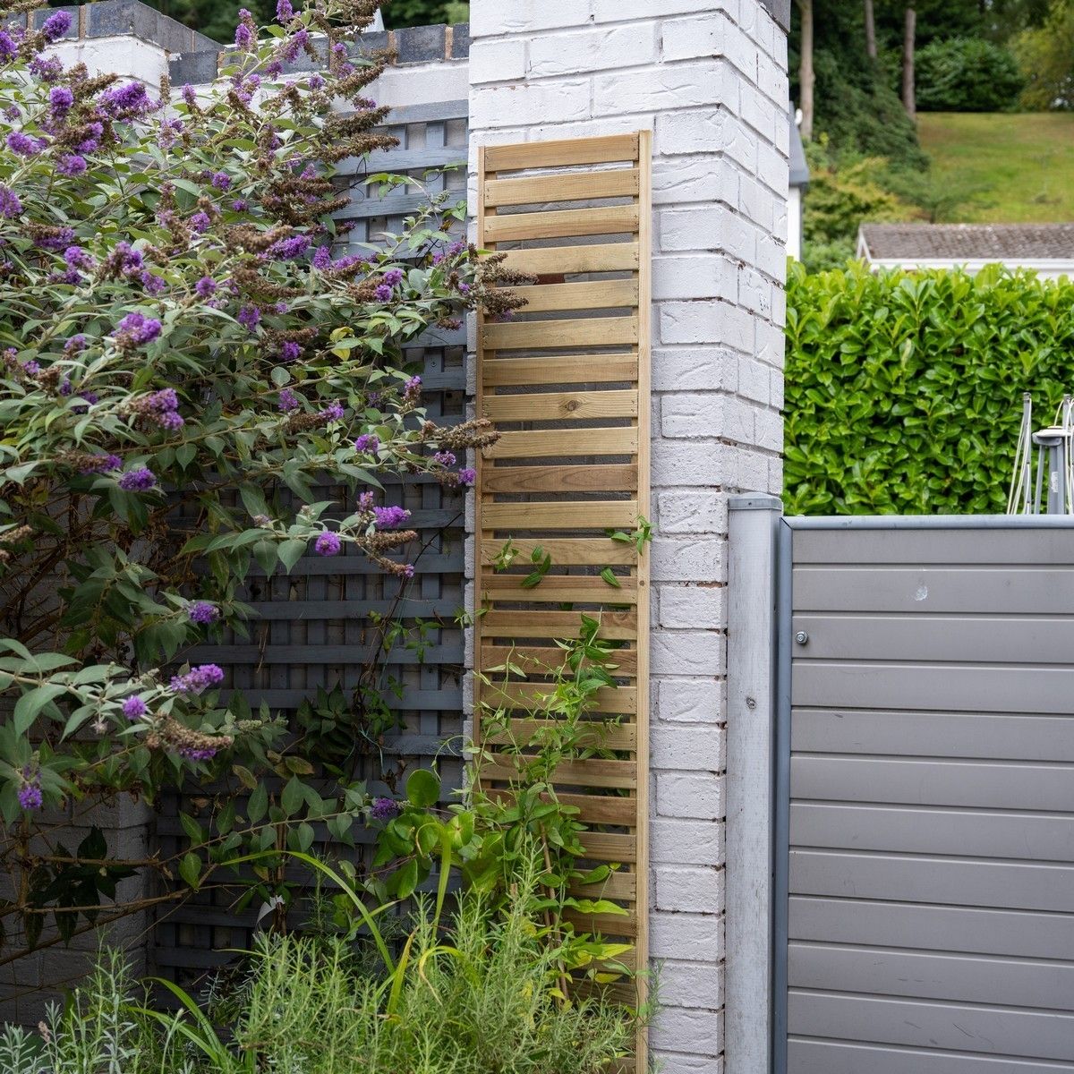 Forest Slatted Trellis 1.8m x 0.3m - Pack of 4