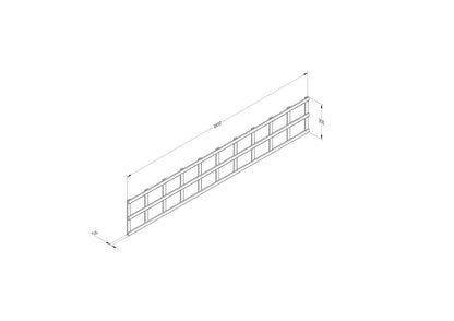 Forest Smooth Planed Trellis 1.8m x 0.3m - Pack of 5