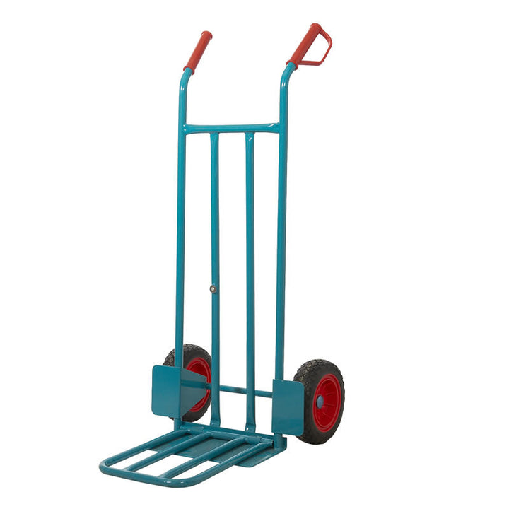 Apollo Heavy Duty Sack Truck - Fixed and Folding Toe Plates