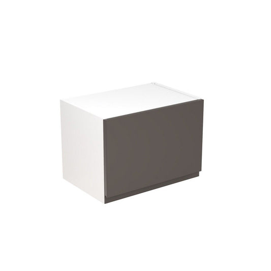 KitchenKit Flatpack J-Pull Bridging Wall Cabinet 500mm - Ultra Matt Graphite