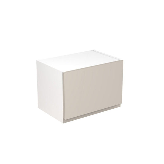 KitchenKit Flatpack J-Pull Bridging Wall Cabinet 500mm - Ultra Matt Light Grey