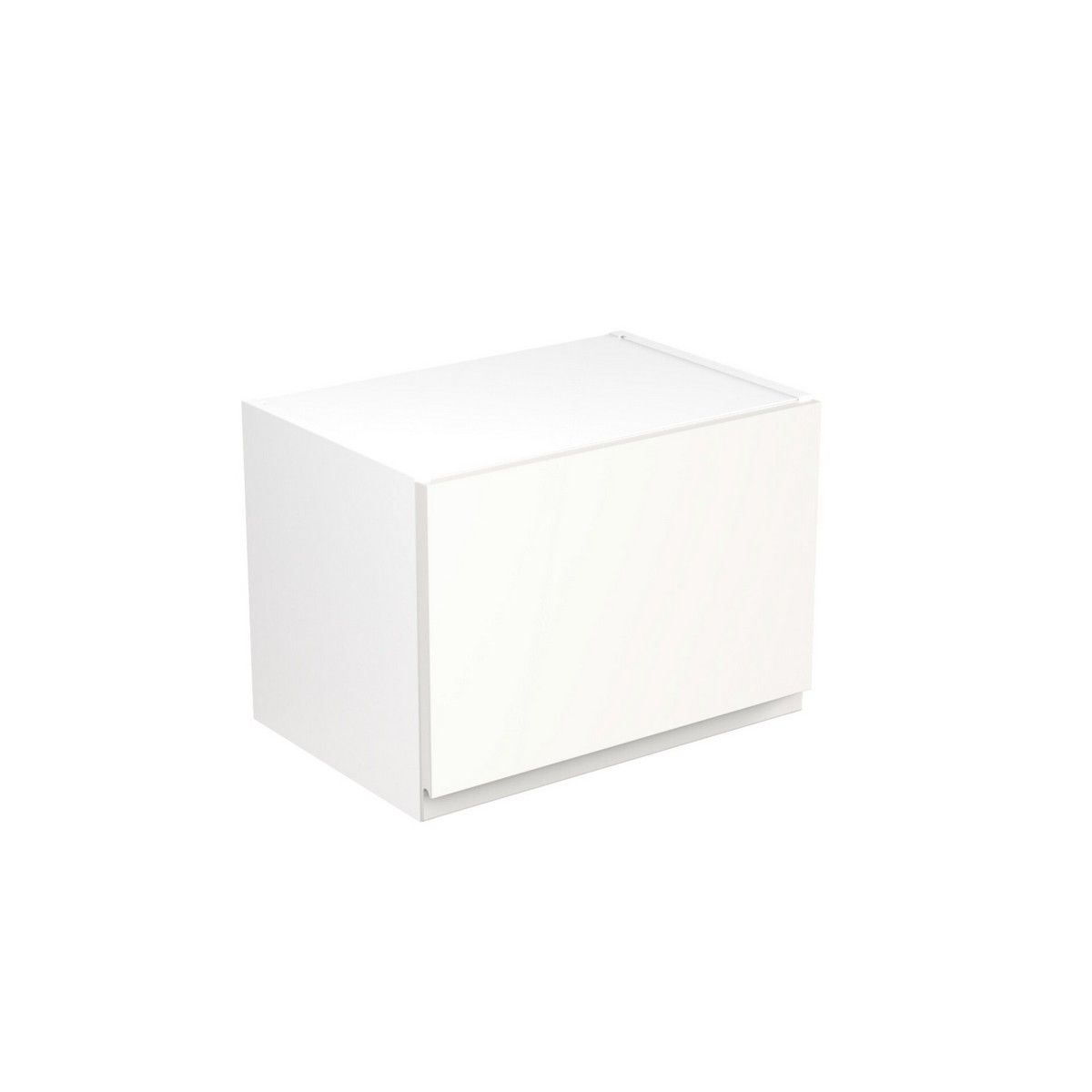 KitchenKit Flatpack J-Pull Bridging Wall Cabinet 500mm - Ultra Matt White
