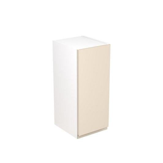 KitchenKit Flatpack J-Pull Wall Cabinet 300mm - Ultra Matt Cashmere