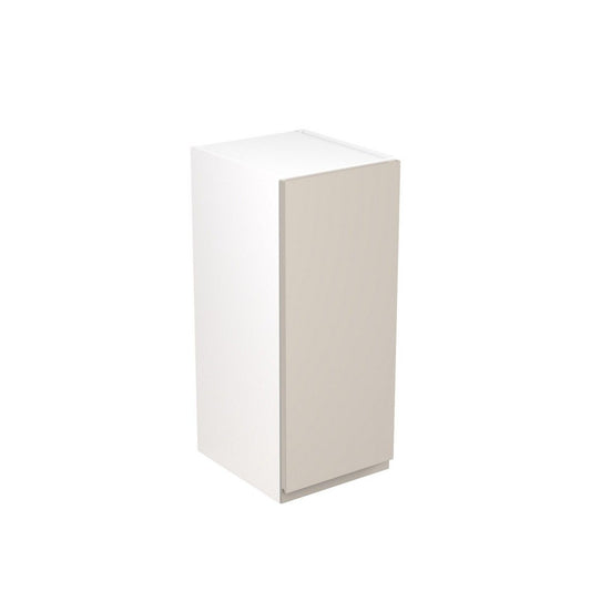 KitchenKit Flatpack J-Pull Wall Cabinet 300mm - Ultra Matt Light Grey