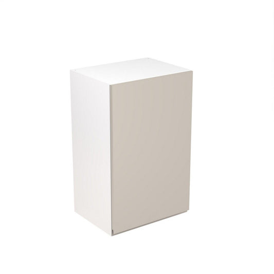 KitchenKit Flatpack J-Pull Wall Cabinet 450mm - Ultra Matt Light Grey