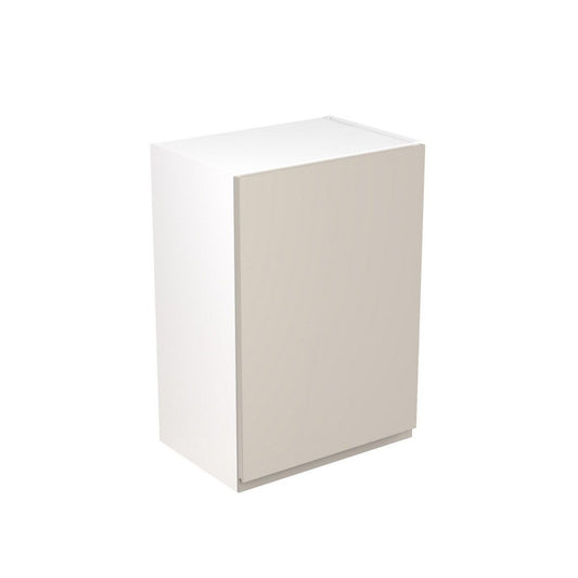 KitchenKit Flatpack J-Pull Wall Cabinet 500mm - Ultra Matt Light Grey