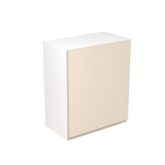 KitchenKit Flatpack J-Pull Wall Cabinet 600mm - Ultra Matt Cashmere