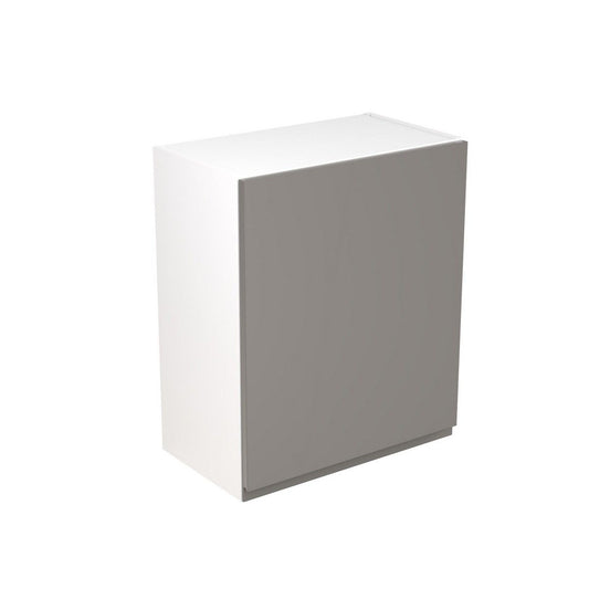 KitchenKit Flatpack J-Pull Wall Cabinet 600mm - Ultra Matt Dust Grey