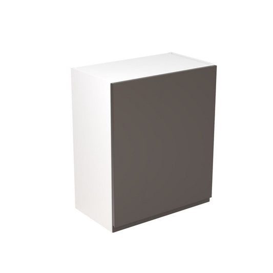 KitchenKit Flatpack J-Pull Wall Cabinet 600mm - Ultra Matt Graphite