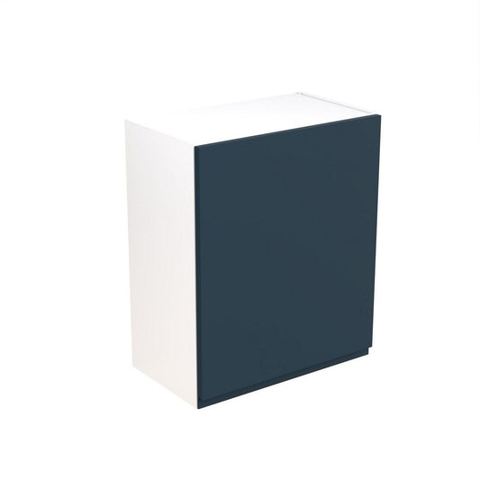 KitchenKit Flatpack J-Pull Wall Cabinet 600mm - Ultra Matt Indigo Blue