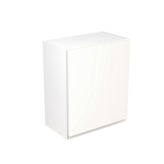 KitchenKit Flatpack J-Pull Wall Cabinet 600mm - Ultra Matt White