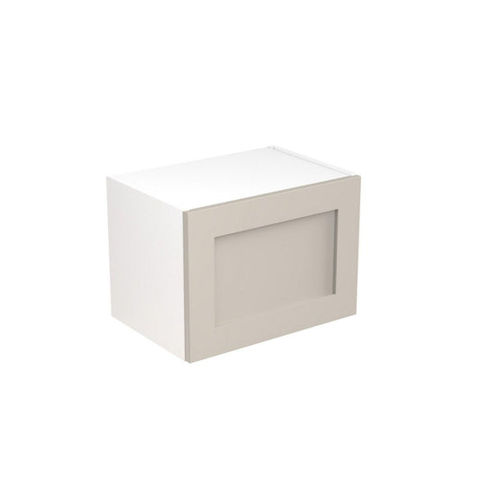 KitchenKit Flatpack Shaker Bridging Wall Cabinet 500mm - Ultra Matt Light Grey