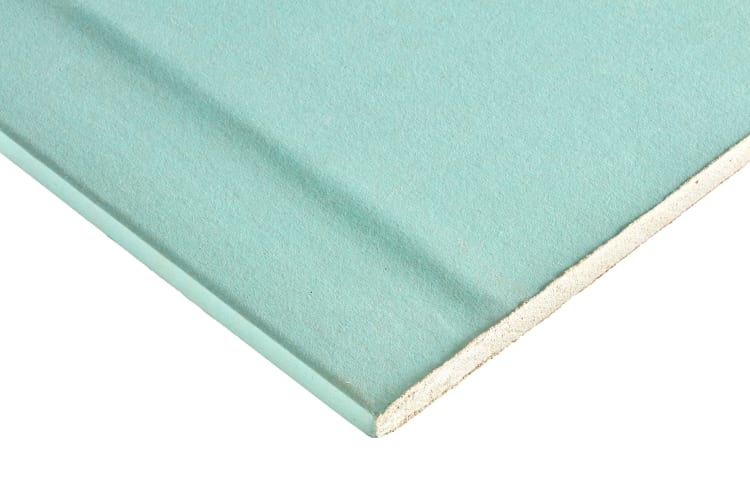 Knauf 15mm Moisture Panel Plasterboard 2400mm x 1200mm – Gypsum Sheet, Moisture-Resistant, Ivory Finish