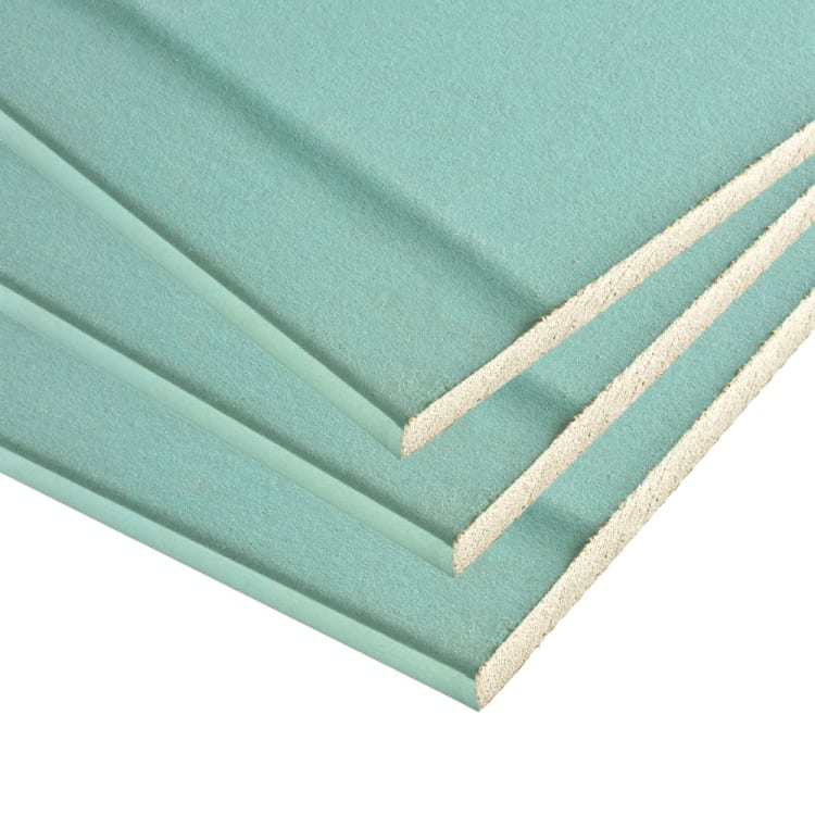 Knauf 15mm Moisture Panel Plasterboard 2400mm x 1200mm – Gypsum Sheet, Moisture-Resistant, Ivory Finish (Pallet of 60)