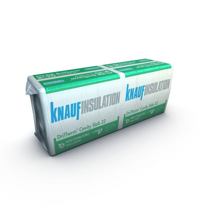 Knauf Insulation Dritherm Cavity Slab 32 (Ultimate) 125 x 455 x 1200mm (2.18m2) Pack of 4