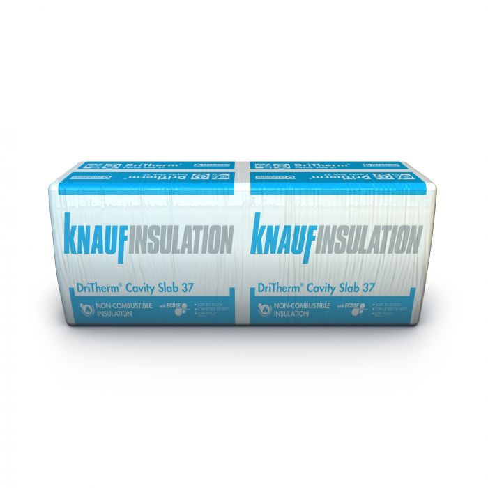 Knauf Insulation Dritherm Cavity Slab 37 (Standard) 100 x 455 x 1200mm (6.55m2) Pack of 12
