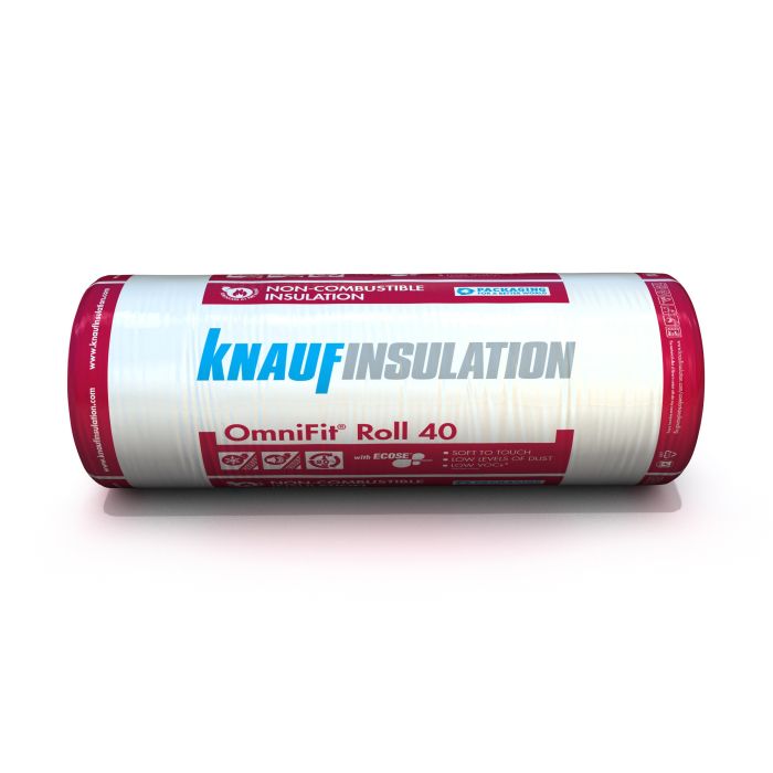 Knauf Insulation OmniFit Roll 100 x 1200mm x 6.80m (8.16m2)
