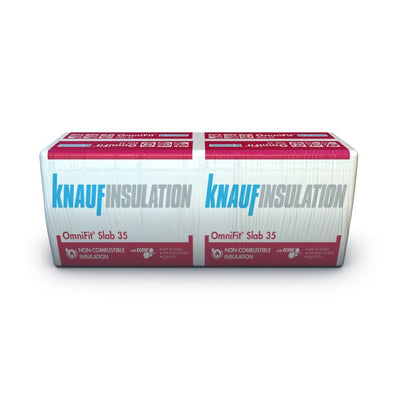 Knauf Insulation OmniFit Slab 50 x 600 x 1200mm (8.64m2) Pack of 12