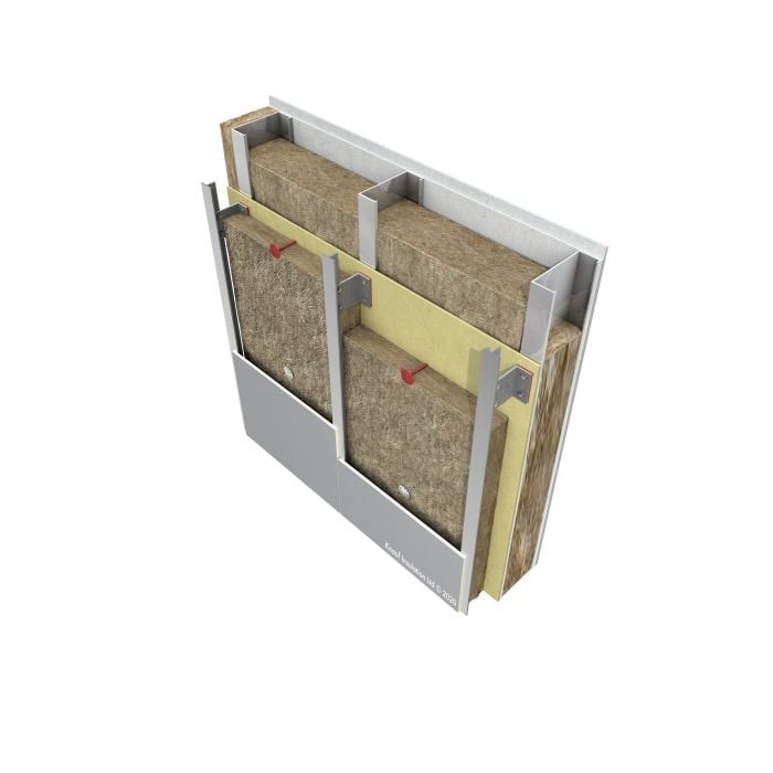Knauf Insulation Rocksilk Flexible Slab - 70 x 600 x 1200mm (5.76m2) Pack of 8