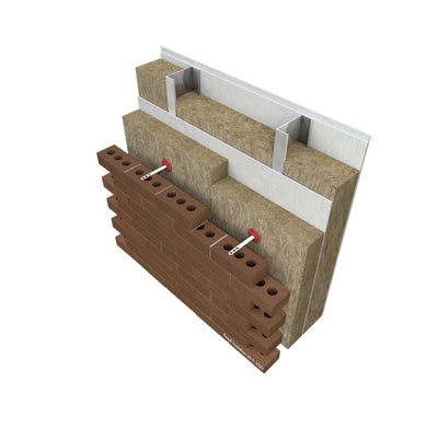 Knauf Insulation Rocksilk Flexible Slab - 70 x 600 x 1200mm (5.76m2) Pack of 8