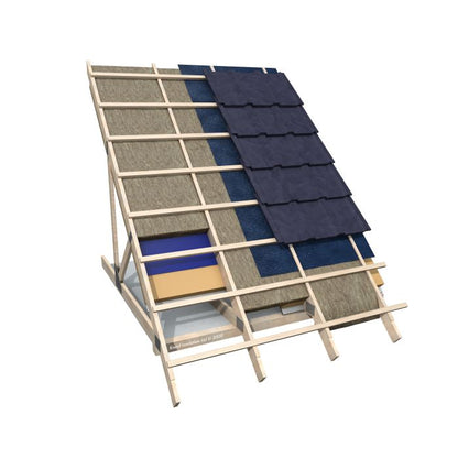 Knauf Insulation Rocksilk Flexible Slab 90 x 600 x 1200mm (4.32m2) Pack of 6