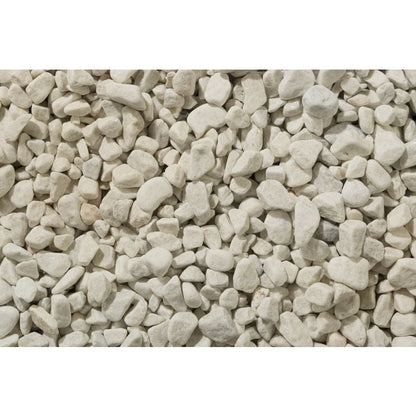 Long Rake Spar 20-40mm Pebbles White - Prepacked Bag